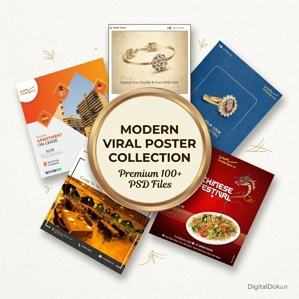100+ Modern Viral Social Media Poster Templates - Fully Editable PSD Mega Collection for Marketing & Branding