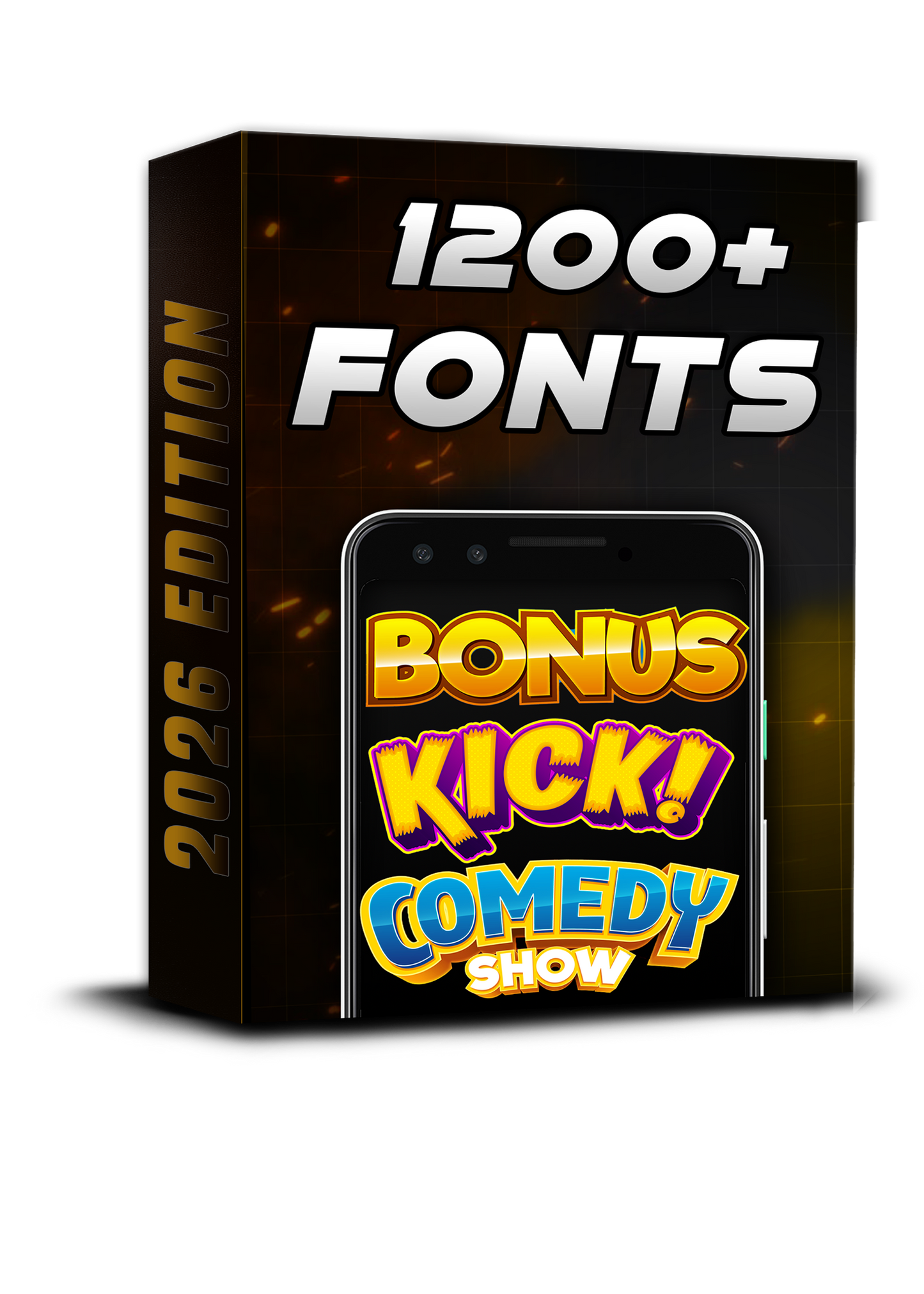 1200+ Premium Thumbnail Fonts Bundle – YouTube, Social Media & Video Creators