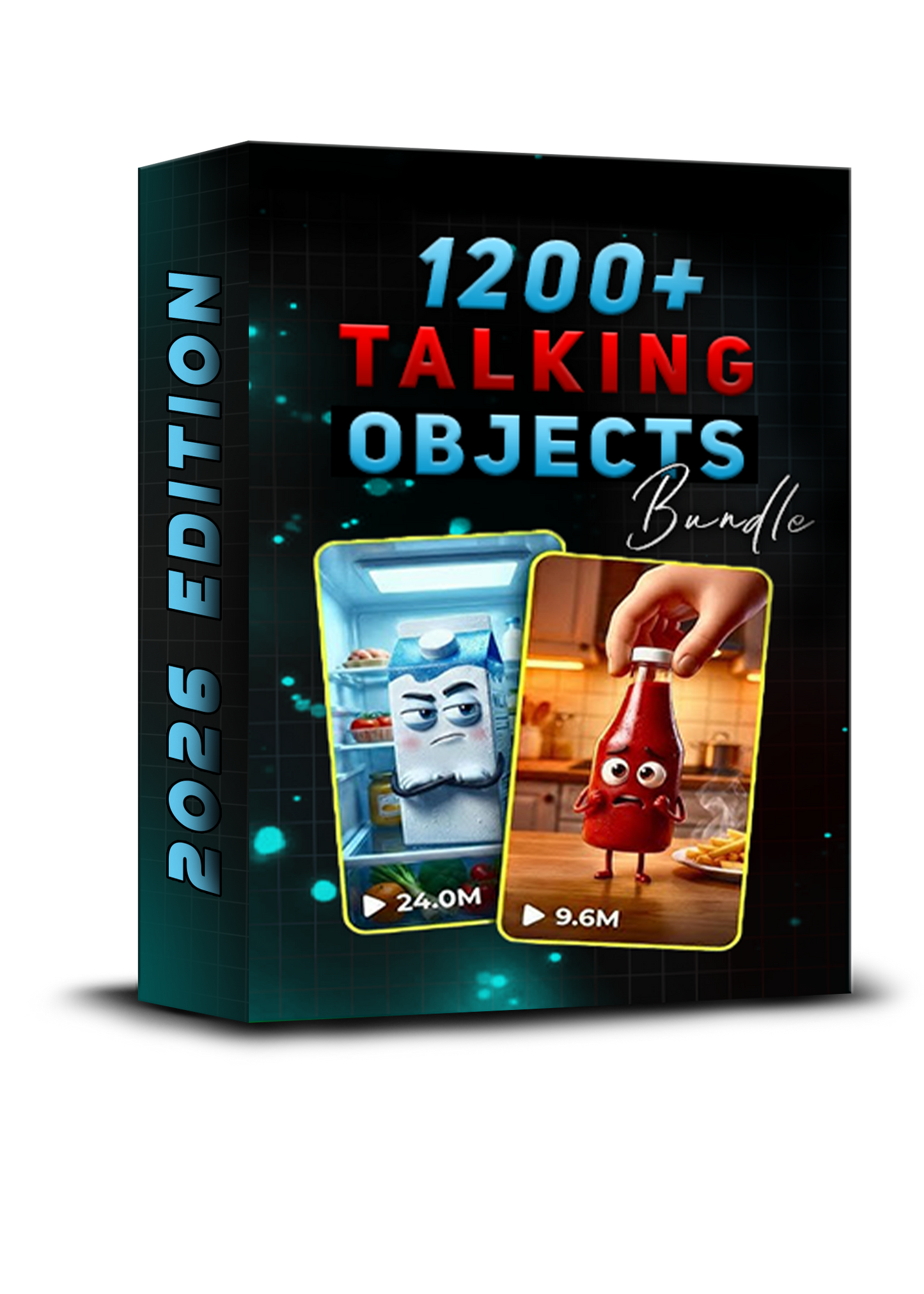 AI Talking Objects Reels Bundle – 1200+ Editable Social Media Videos