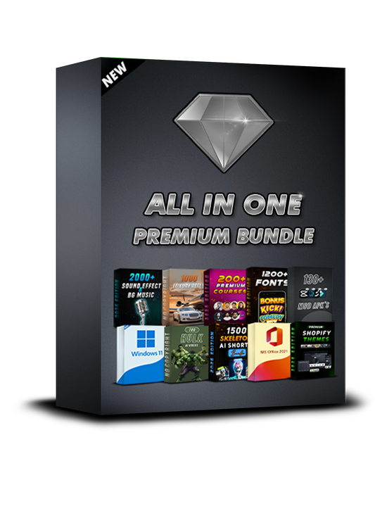All-in-One Premium Digital Bundle – 50000+ Resources