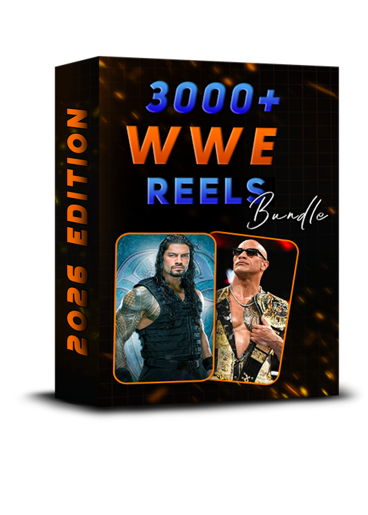 WWE Reels Bundle – 1000+ Action-Packed Social Media Videos
