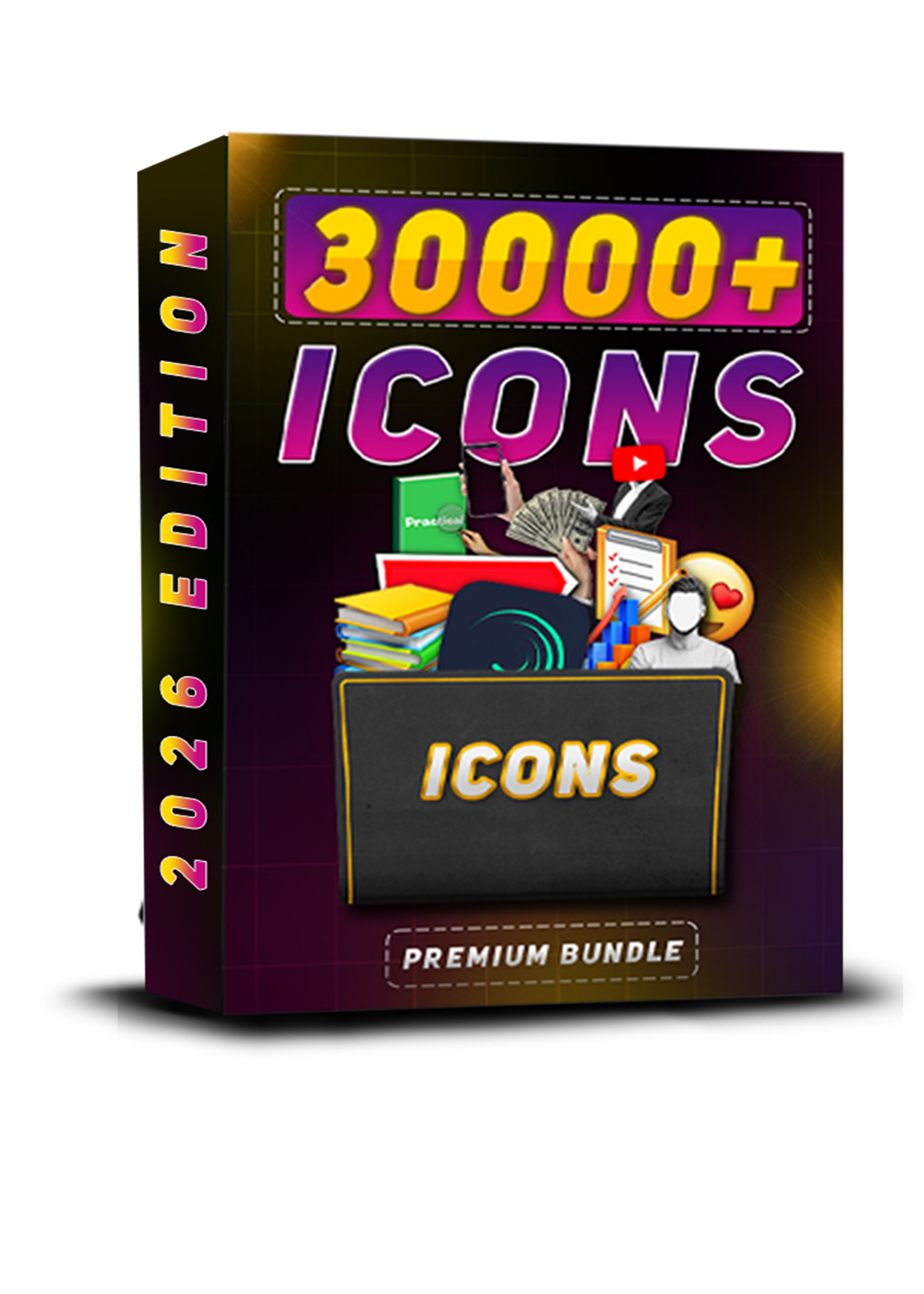 Ultimate Icons Bundle – 5000+ High-Quality Transparent Images for Creators