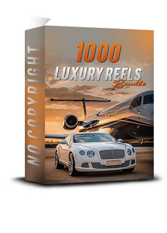 Luxury and Money Motivation Reels Bundle for Instagram, TikTok & YouTube
