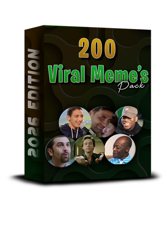 200 Viral Memes Pack – No Copyright, Ready for Social Media & Marketing